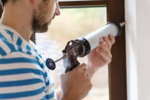 Caulk Window Frame 